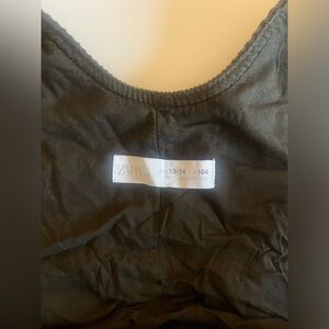 zara girls overall dress